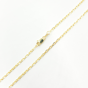 14K Solid Gold Cable Chain
